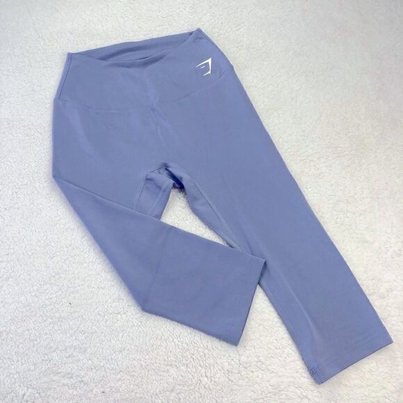 GYM SHARK CAPRI LEGGINGS CROPPED TRAINING - Picture 1 of 6